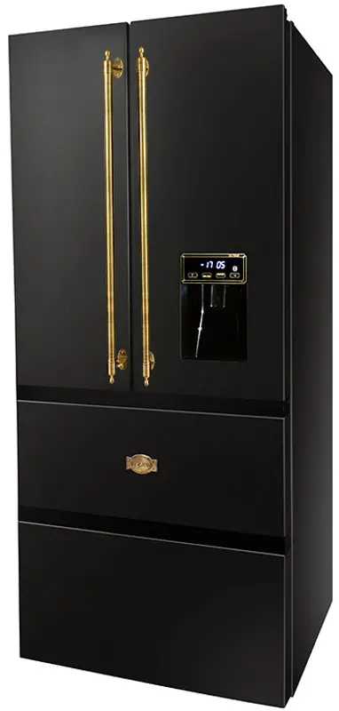 Frigider Kaiser Empire KS 80425 Em N (Black/Gold) - 2